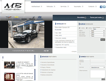 Tablet Screenshot of mbservicios.com.ar